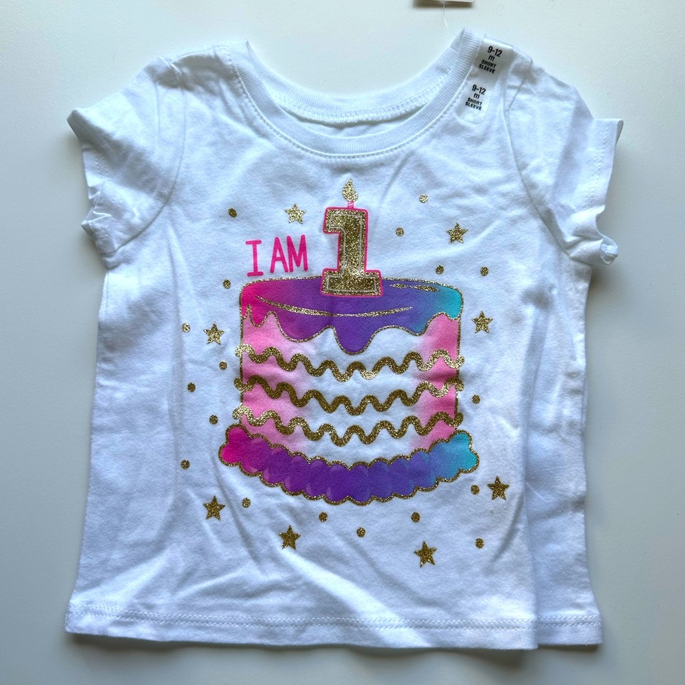 Children’s place 1st birthday t shirt